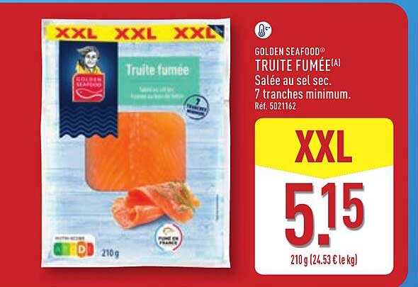 GOLDEN SEAFOOD TRUITE FUMÉE