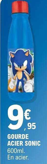 GOURDE ACIER SONIC