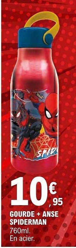 GOURDE + ANSE SPIDERMAN