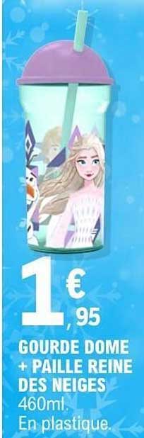 GOURDE DOME + PAILLE REINE DES NEIGES