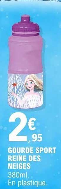 GOURDE SPORT REINE DES NEIGES