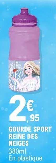 GOURDE SPORT REINE DES NEIGES