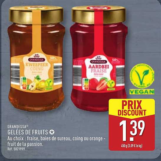 GRANDESSA GELÉES DE FRUITS