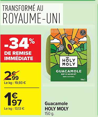 Guacamole HOLY MOLY