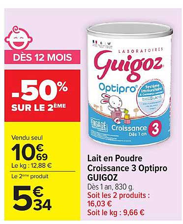 Guigoz Optipro Croissance 3