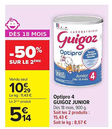 Guigoz Optipro Junior 4