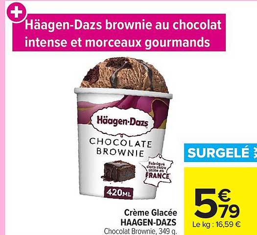 Häagen-Dazs Chocolate Brownie