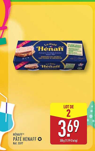 HÉNAFF PÂTÉ HÉNAFF