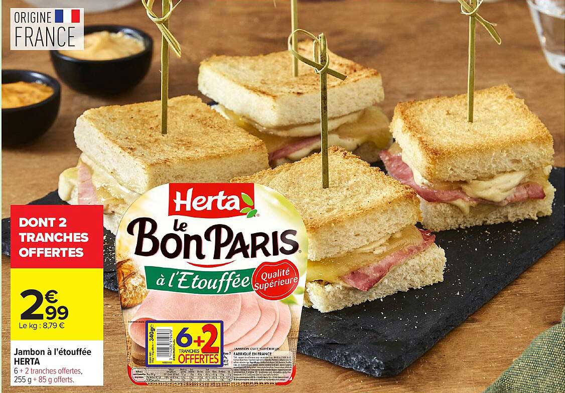Herta Le Bon Paris à l'Etouffée