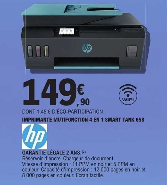 HP Smart Tank 658