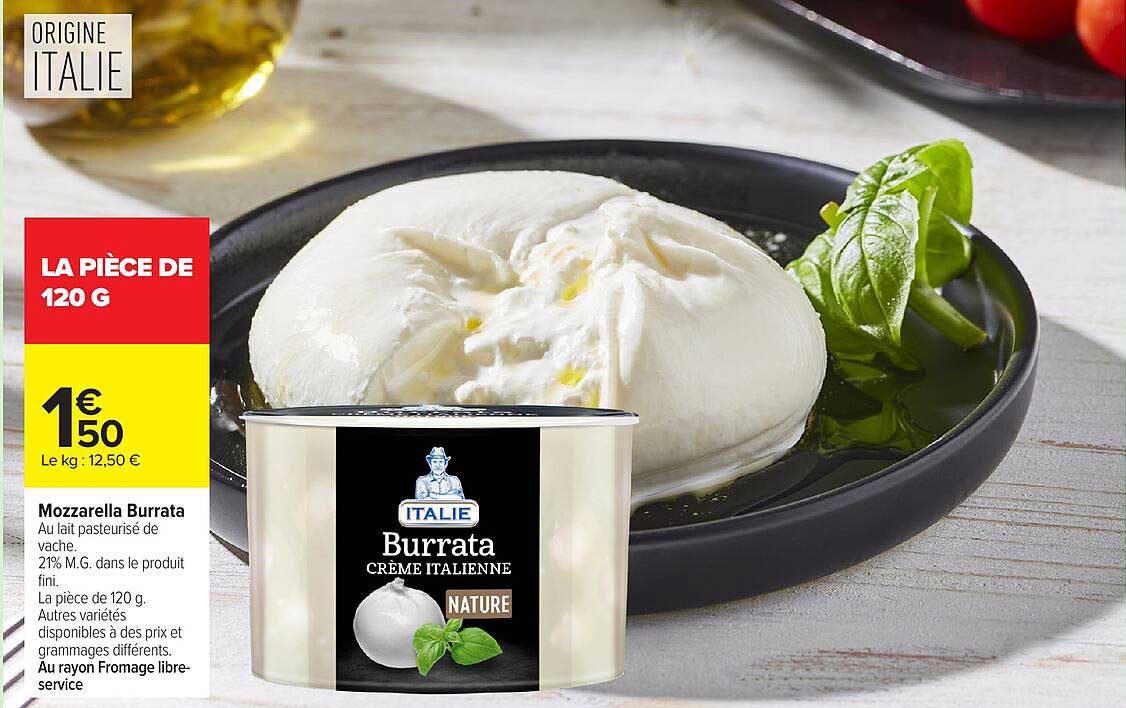 Italie Burrata
