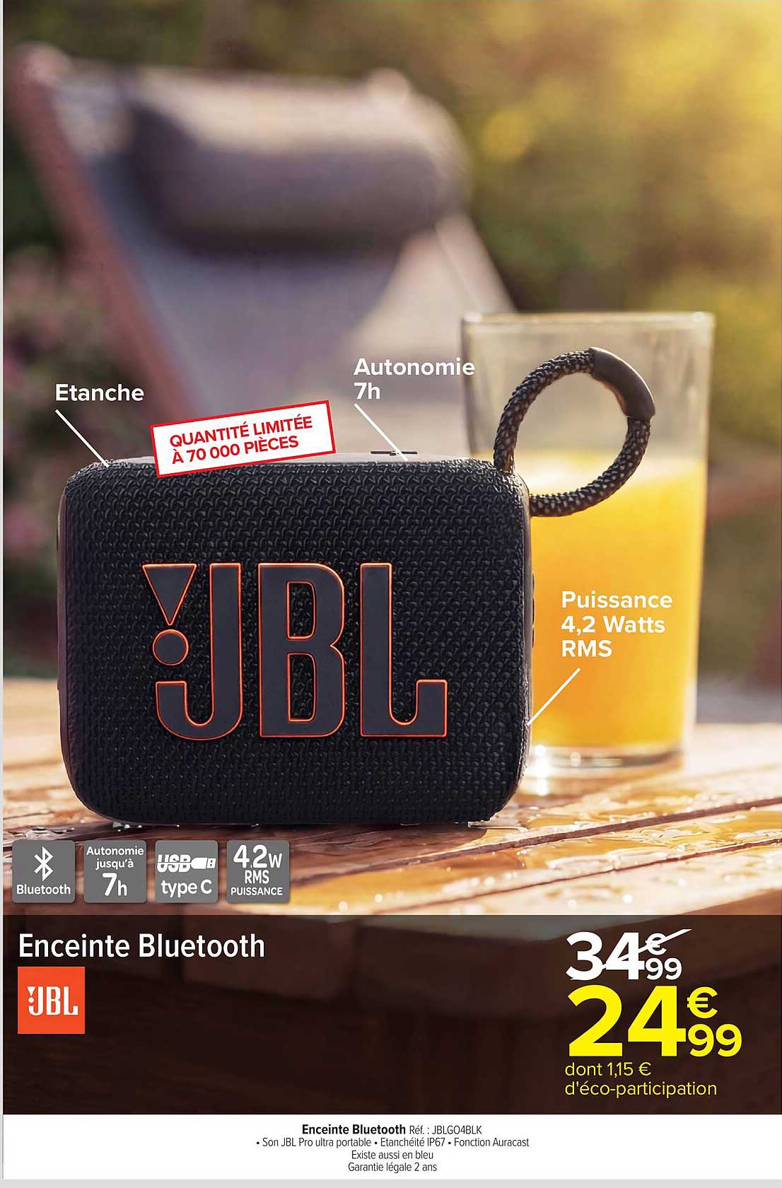 JBL Enceinte Bluetooth