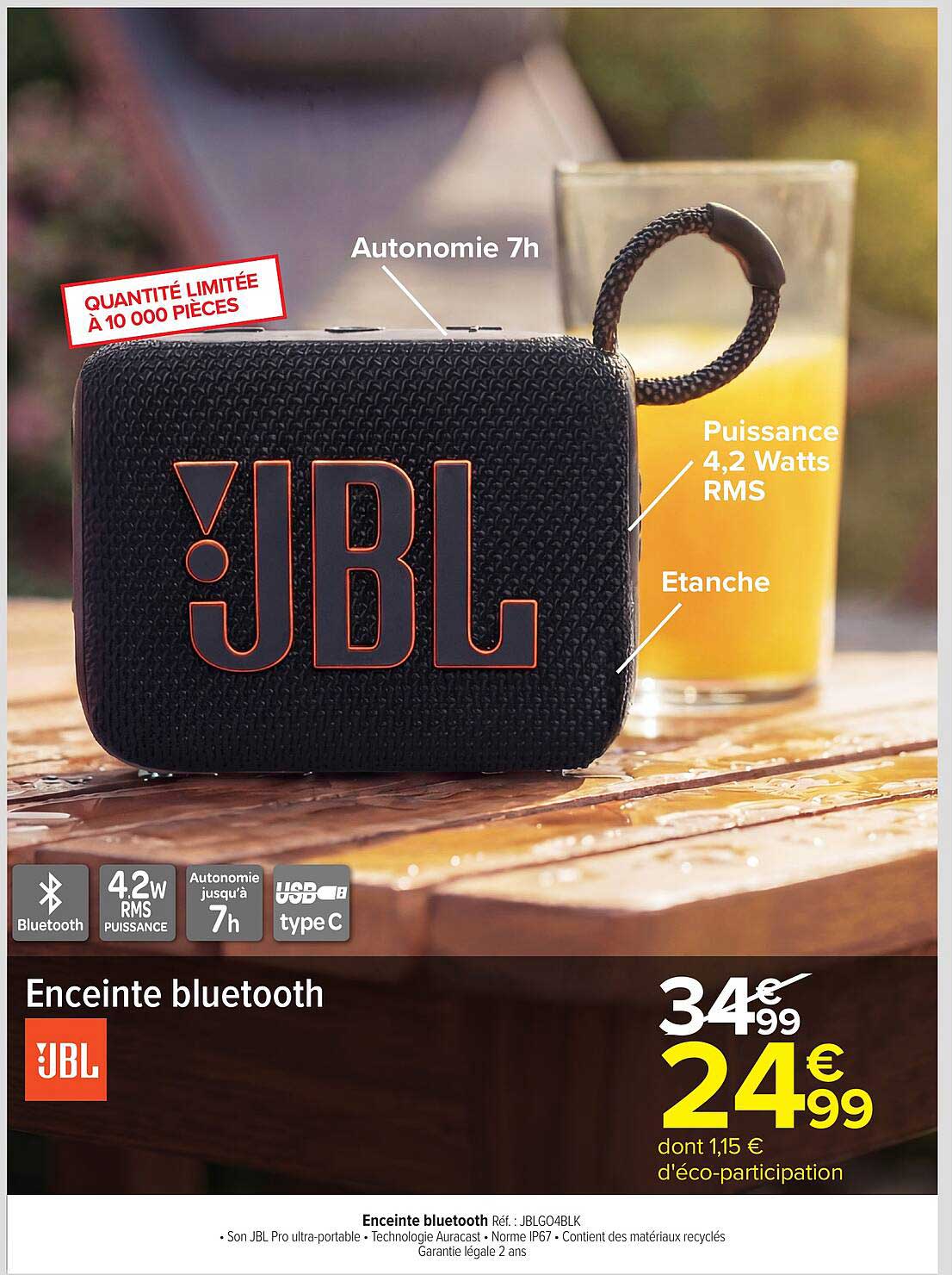 JBL Enceinte bluetooth