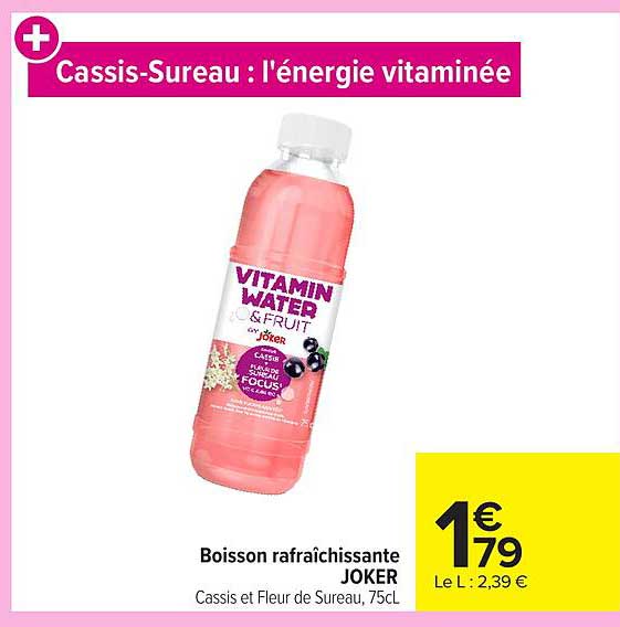 JOKER Vitamin Water & Fruit