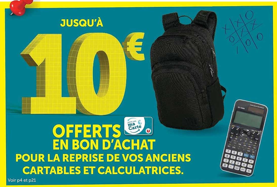 JUSQU’À 10€ OFFERTS