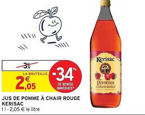 Kerisac Pommes à chair rouge