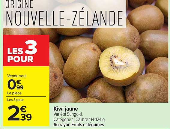 Kiwi jaune