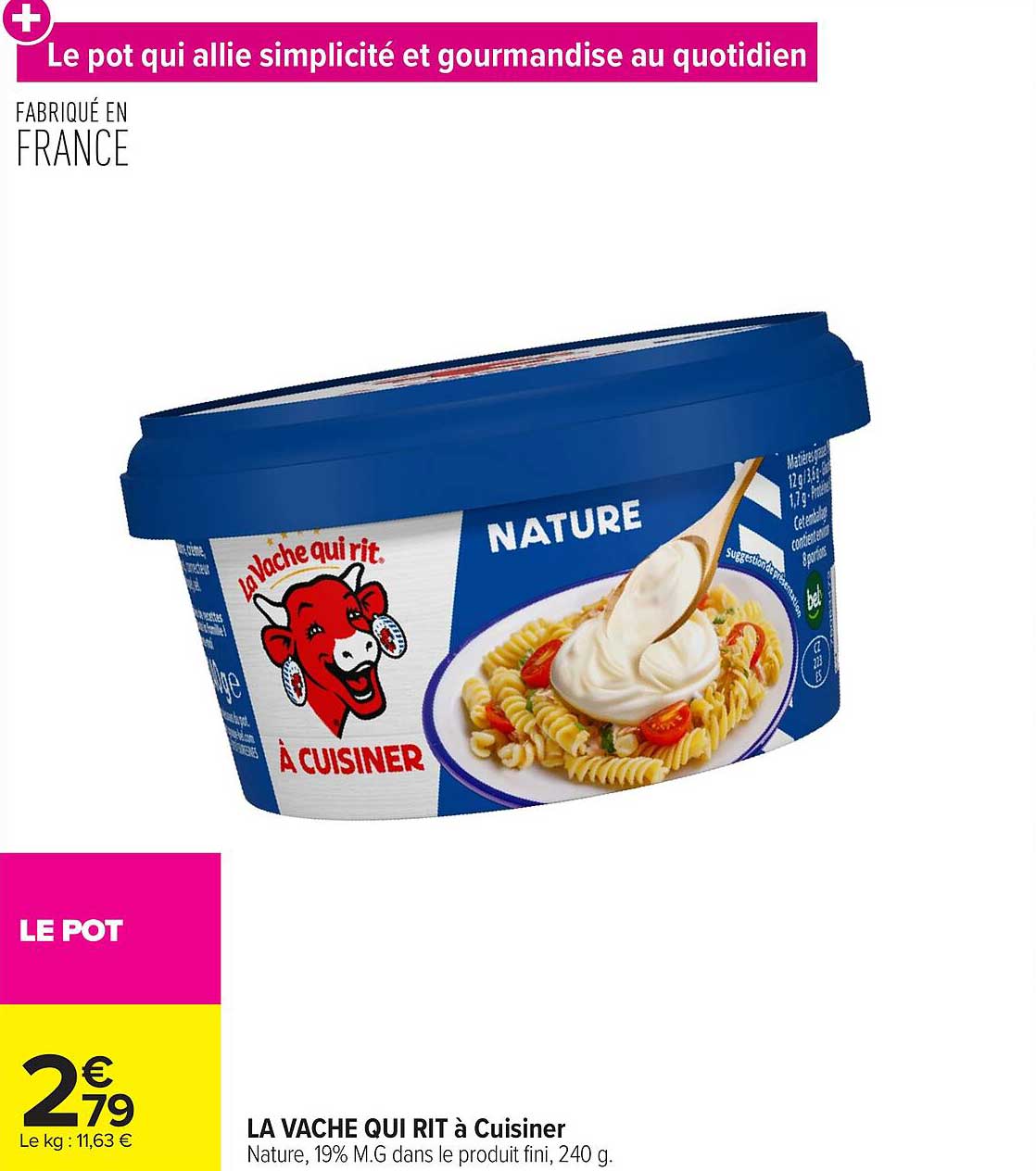 La Vache qui rit à Cuisiner
