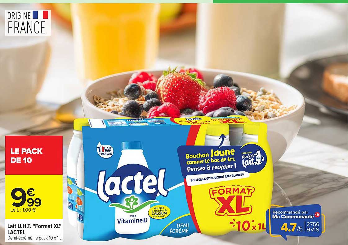 Lactel Format XL