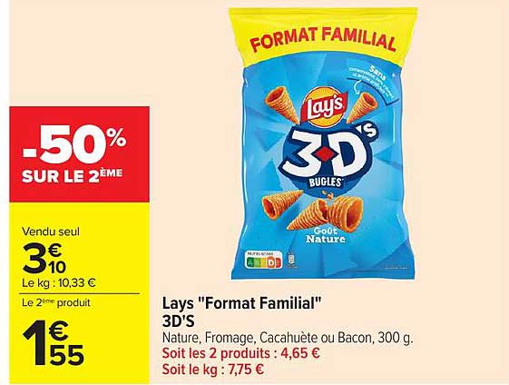 Lays 3D'S