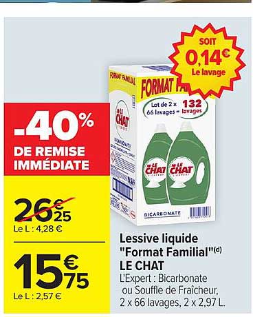 LE CHAT Lessive liquide