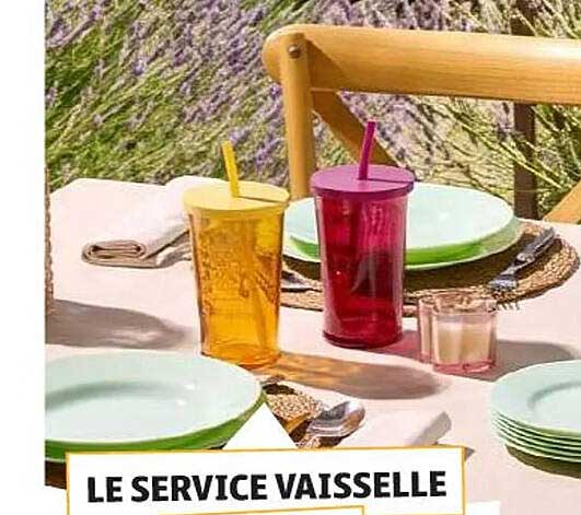 LE SERVICE VAISSELLE