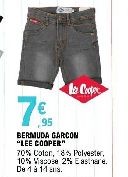 Lee Cooper Bermuda garçon