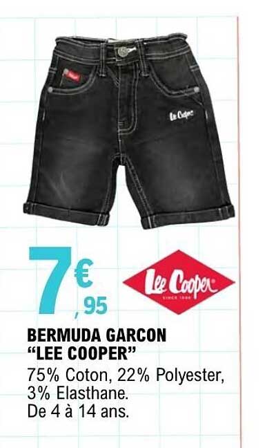 Lee Cooper Bermuda garçon