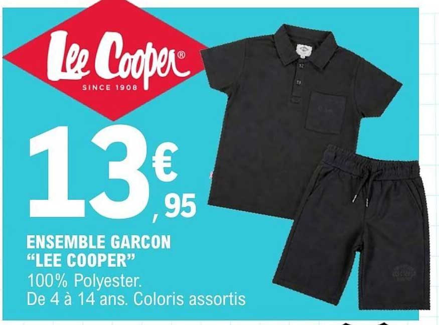 Lee Cooper Ensemble garçon
