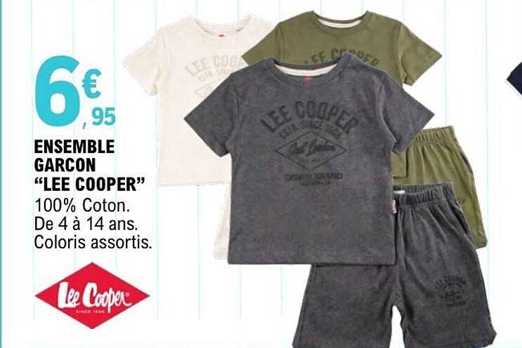 Lee Cooper Ensemble Garçon