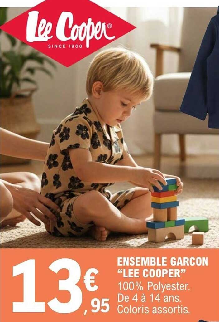 Lee Cooper Ensemble Garçon