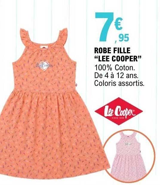 Lee Cooper ROBE FILLE