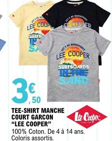 Lee Cooper Tee-shirt manche court garçon