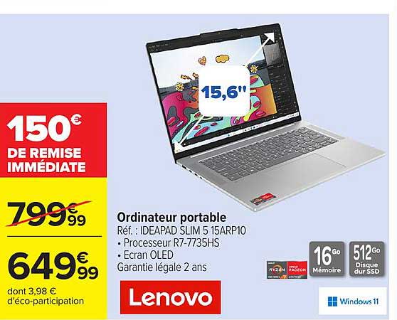 Lenovo Ordinateur portable