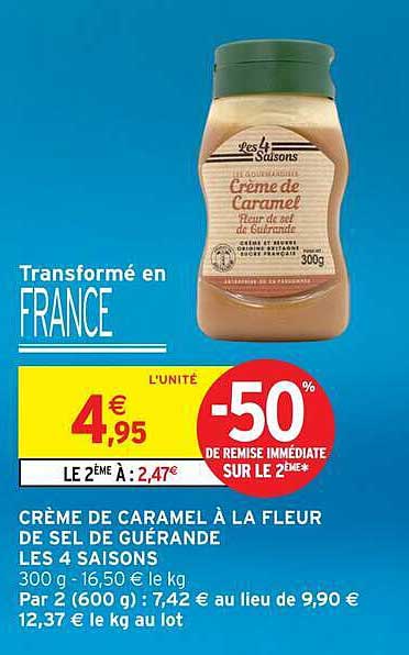 Les 4 Saisons Crème de Caramel