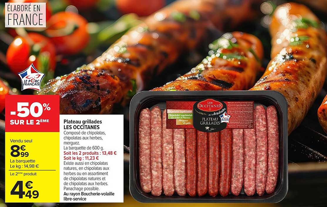 LES OCCITANES Plateau grillades