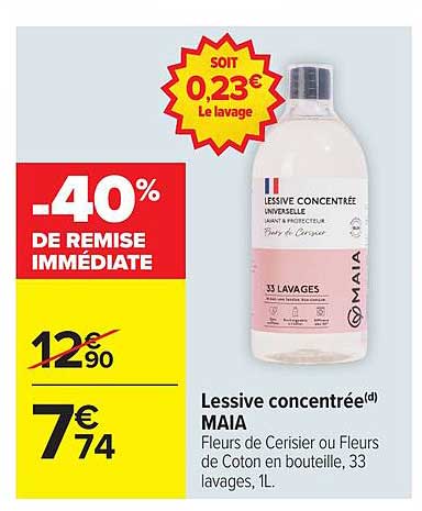 Lessive concentrée MAIA