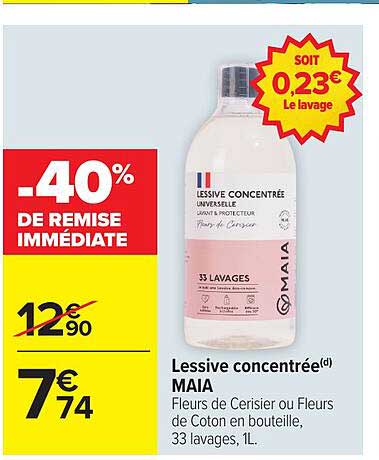 Lessive concentrée MAIA