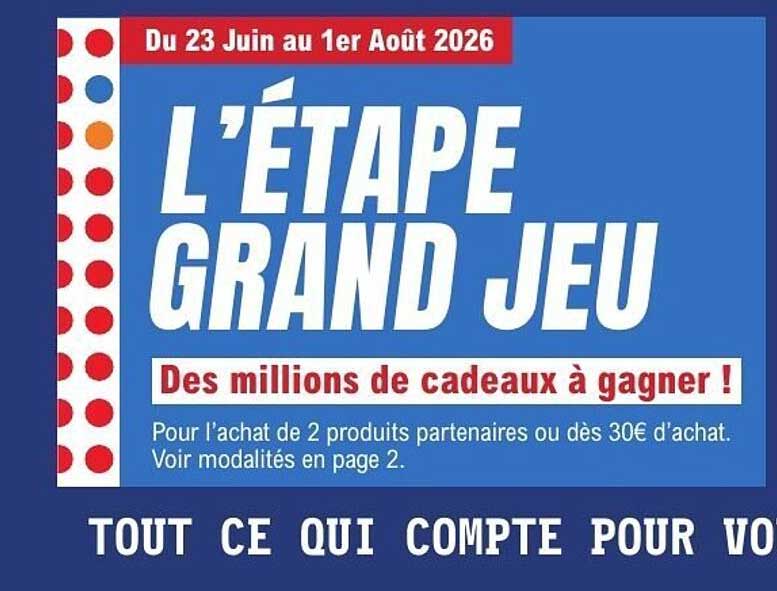 L'ÉTAPE GRAND JEU