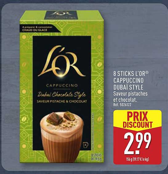 L'Or Cappuccino Dubai Style