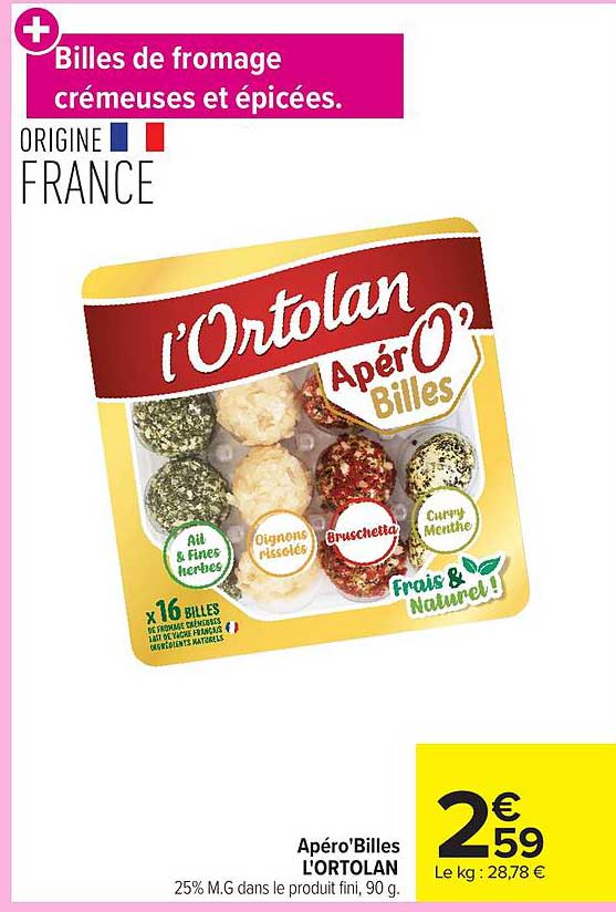 l'Ortolan Apéro'Billes