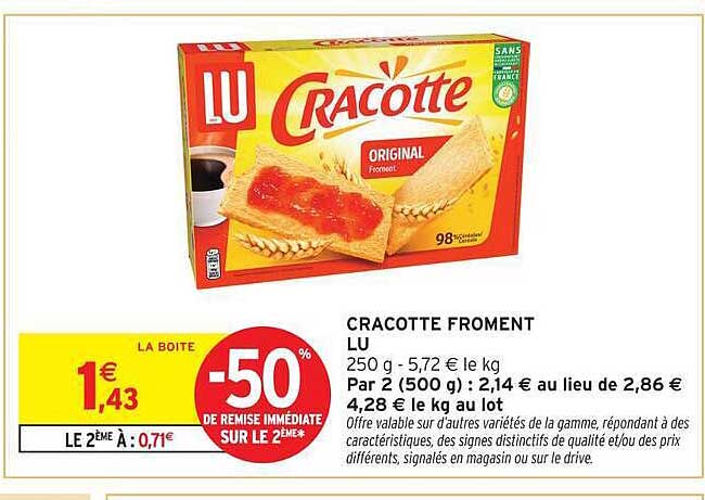 LU Cracotte Froment