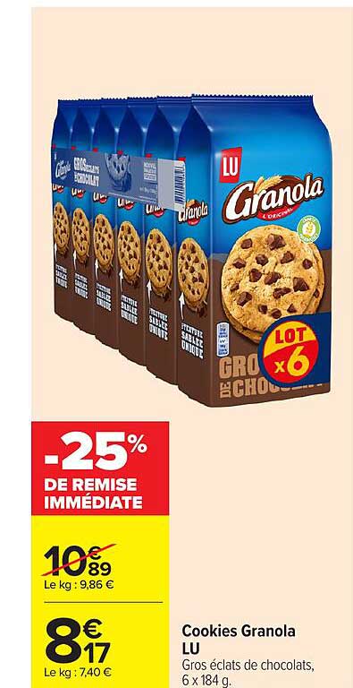 LU Granola Cookies