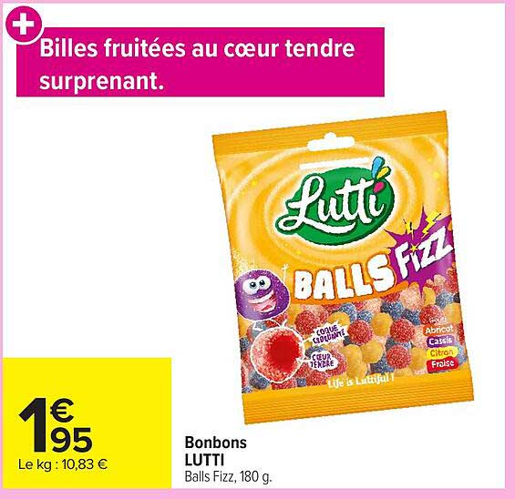 Lutti Balls Fizz