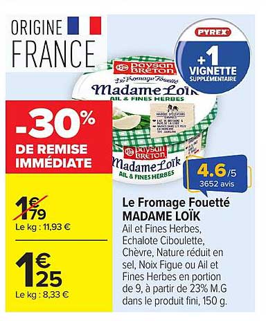 Madame Loïk Ail & Fines Herbes