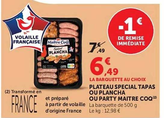 Maître Coq Plancha