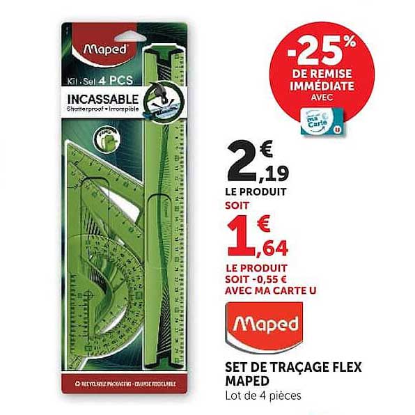 Maped SET DE TRAÇAGE FLEX