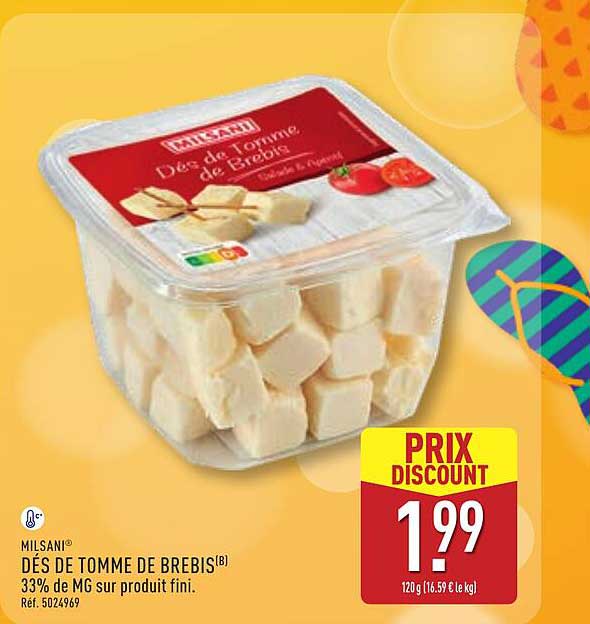 Milsani Dés de tomme de brebis