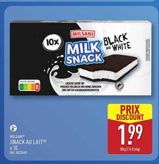 MILSANI SNACK AU LAIT