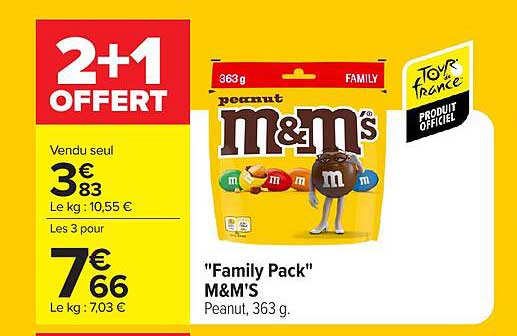 M&M’S Peanut Family Pack
